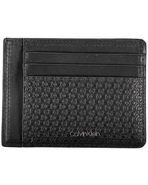Calvin Klein Minimalism Id Cardholder Wallet - Black