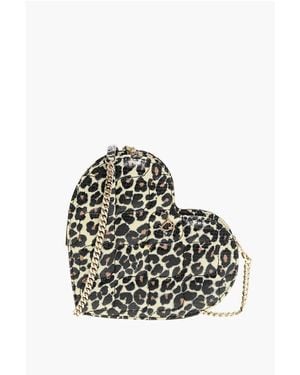 DSquared² Brown Goatskin Clutch Bag - Black
