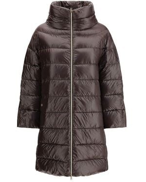 Herno Brown Polyester Full