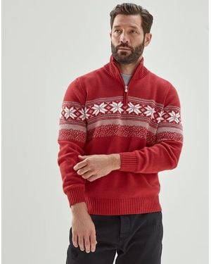 Brunello Cucinelli Red Cashmere Jumper