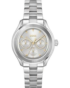 BOSS Silver Stainless Steel Stainless Steel Watch - Metallic