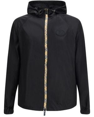Burberry Black Polyamide Shell Jacket
