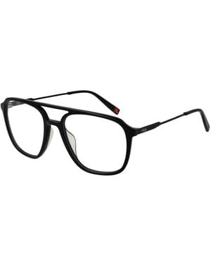Fila Black Stainless Steel Glasses (frames)