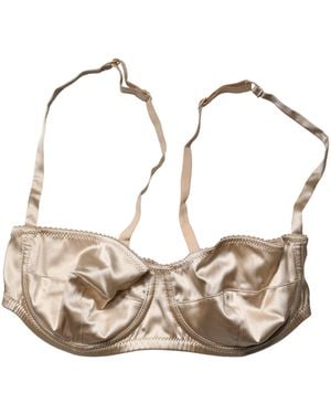 Dolce & Gabbana Beige Semi - Metallic