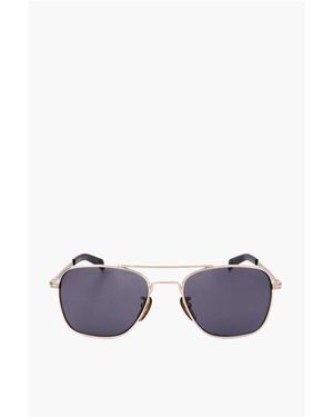 David Beckham Silver Fiber Sunglass - Purple