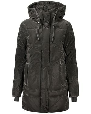 Desigual Polyurethane Jacket - Black