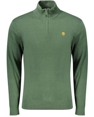 Timberland Green Cotton Men's Jumper
