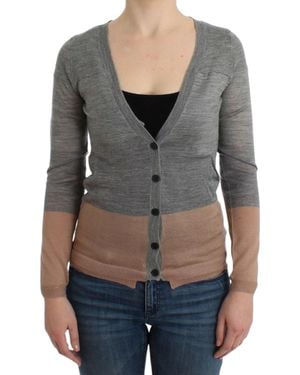 CoSTUME NATIONAL Grey Lightweight Cardigan