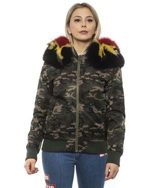 MR & MRS Polyamide Jackets & Coat - Black