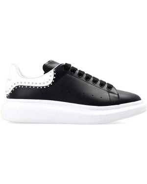 McQueen Studded Oversized Trainers - Black