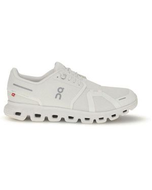 On Shoes White Recycled Polyester Athletic Trainers