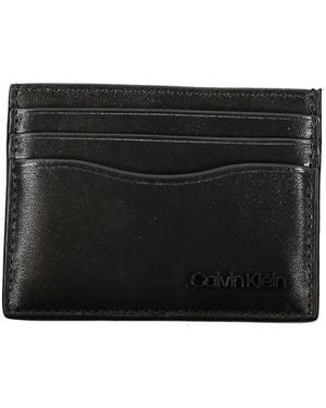 Calvin Klein Leather Wallet - Black