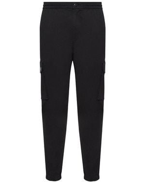 Calvin Klein Cotton Casual Pants - Black