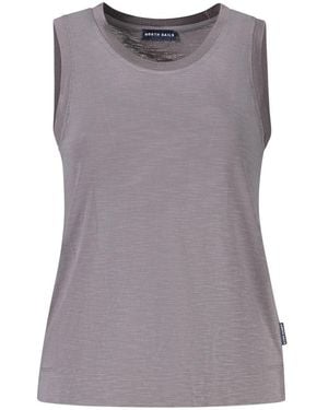 North Sails Grey Modal 's Tank Top - Purple