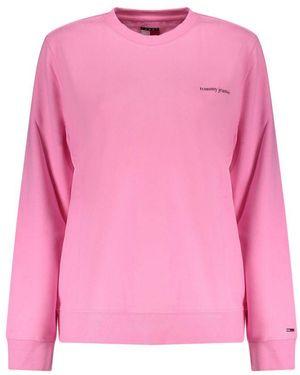 Tommy Hilfiger Rosa Cotton 's Sweatshirt - Pink