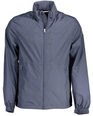 GANT Blue Polyester Men Jacket