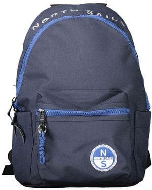 North Sails Blue Polyester Men's Backpack