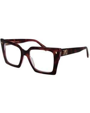 DSquared² Burgundy Acetate Glasses (frames) - Brown