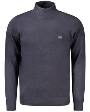Norway 1963 Polyester Sweater - Blue