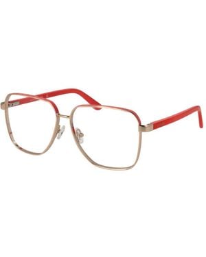 Guess Gold Metal Glasses (frames) - Red