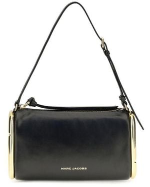 Marc Jacobs Black Calf Leather Bos Taurus Shoulder Bag