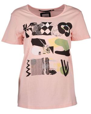 Silvian Heach Pink Cotton T
