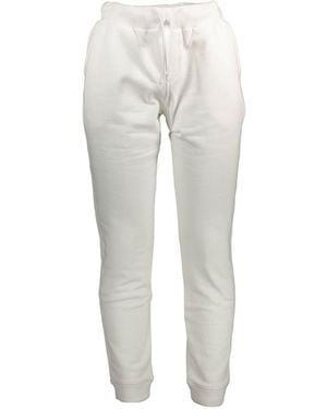 North Sails White Cotton Pant - Grey