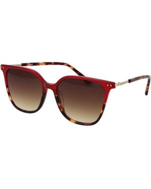 Replay Plastic Sunglasses - Red