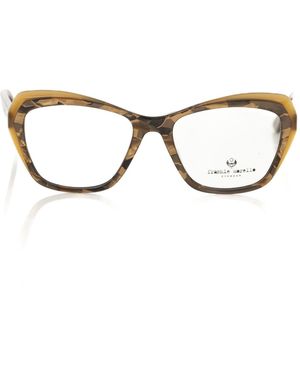 Frankie Morello Beige Acetate 's Eyeglass Frame - Natural