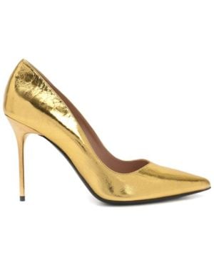 Balmain Leather Pumps - Metallic