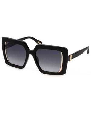 Just Cavalli Black Plastic Sunglasses