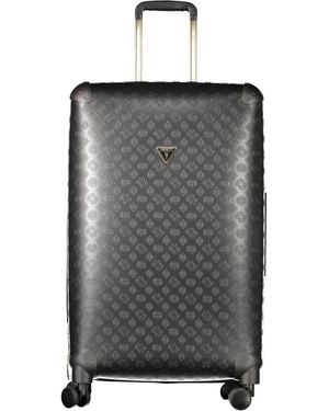 Guess Black Polyethylene Luggage And Travel - Grey