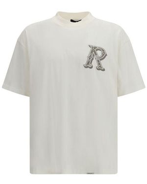 Represent White Cotton T