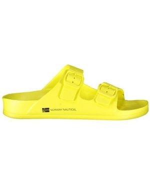 Norway 1963 Giallo Plastica Ciabatta - Yellow