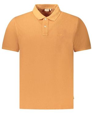 Pepe Jeans Cotton Polo Shirt - Orange