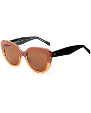 Bobroff Brown Acetate Sunglasses - Multicolor