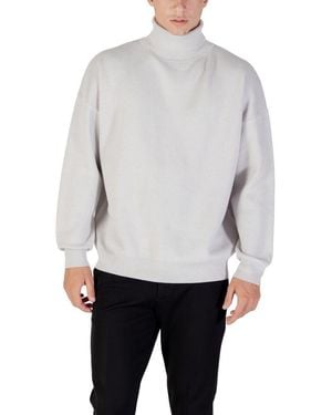 Antony Morato Grey Viscose Sweatshirt