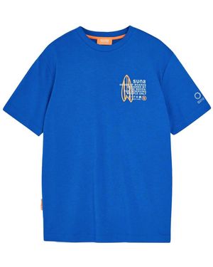 Suns Cotton T-Shirt - Blue