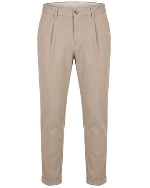 Baldinini Beige Viscose Men Trousers - Natural