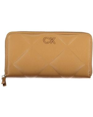 Calvin Klein Wallets & Cardholders - Natural