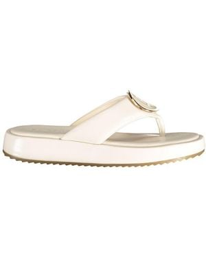 Laura Biagiotti White Polyurethane 's Sandal