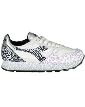 Diadora White Leather Trainer