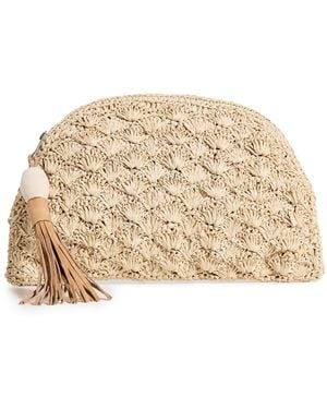 Mar Y Sol Cleo Clutch - Natural