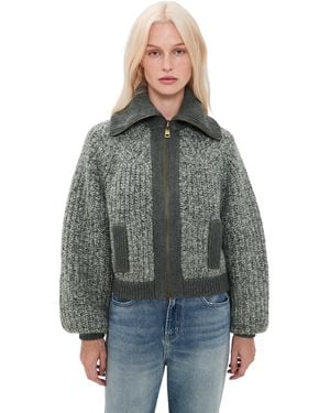 Ba&sh Waistcoat Rabel Cardigan - Black