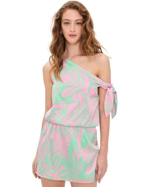 Seven Wonders Mirra One Shoulder Mini Dress - Multicolor