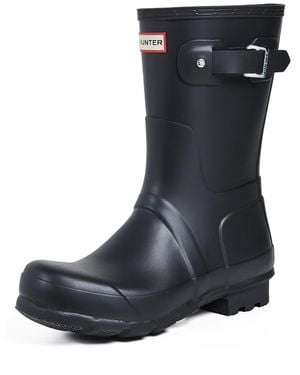 HUNTER Original Short Rain Boot - Black