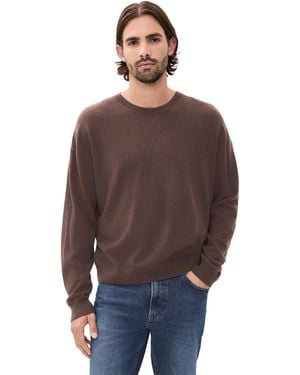 FRAME Lightweight Cashmere Sweater - Brown