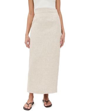 Posse Emma Pencil Skirt - Natural