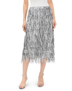 Rag & Bone Billie Sequin Midi Skirt - Black