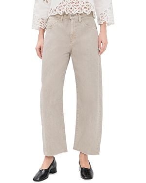 AG Jeans Hattie Crop Jeans - Natural
